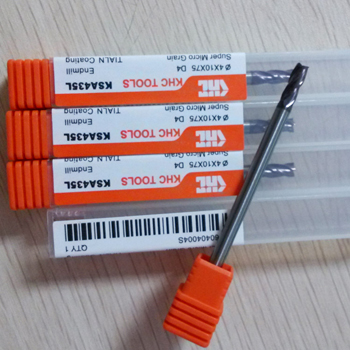 KHC銑刀品牌的加長(zhǎng)柄立銑刀KSA435L，加工P20材料杠杠的！