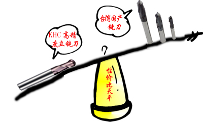 【高精度立銑刀】KHC高精度立銑刀性價比高,絕對物有所值