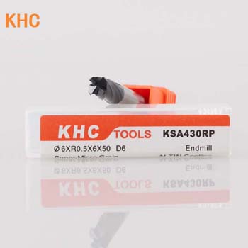 德國KHC品牌4刃鎢鋼圓鼻銑刀讓張先生的問題得到了改善!