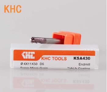KHC鎢鋼銑刀比一般進口鎢鋼銑刀加工效率更高